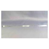 Vintage 17½" Glass Towel Replacement Rod Bar