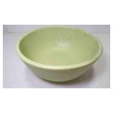 Vintage Green Speckled Pottery Mixing Bowl (NOT