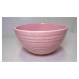 Vintage McCoy Pottery Pink Speckled Mixing Bowl
