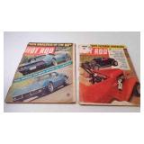 1964 & 1967 Hot Rod Magazines - Shelf Wear