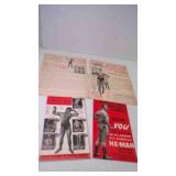 4 Jowett Institute of Physical Training Booklets