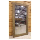 Vintage Full-Length Dressing Mirror w/ A Wide,