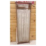 Vintage 3-Panel Folding Room Divider Screen