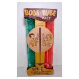 1962 Milton Bradley Boob Tube Race Game Original