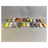 20 Used Toy Cars and Trucks - Hot Wheels