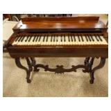 Victorian-era Rosewood Melodeon - Small Reed