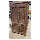Primitive Farmhouse Pie Cabinet - Featuring