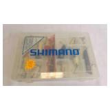 Vintage "Shimano" Tackle Box Filled w/Lures