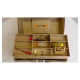 Vintage Fenwick 3-Tray Hip-Roof Series Tackle Box