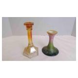 2 Candlestick Holders, 1 Imperial Chesterfield