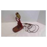 Vintage Cast-Iron Sailing Ship Display/Astray Lamp