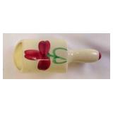 Ceramic Wall Pocket Vase Flour Scoop Shape