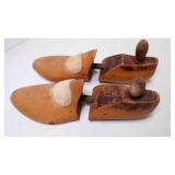 Vintage Wood Shoe Trees - 8B 22F