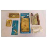 6 Vintage Bass Fishing Lures