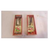 2 Vintage Rapala Floating Jointed Bass Lures