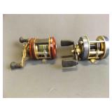 2 Vintage Baitcasting Reels - Abu Garcia