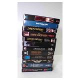 12 VHS Movies