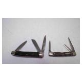 2 3 Blade Folding Pocket Knives - Imperial
