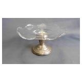Vintage Frank M. Whiting Sterling & Glass Candy