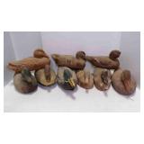 9 Duck Decoys - Various Ages & Conditions