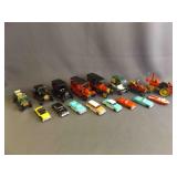 16 Hand Painted Plastic Models