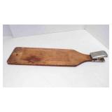 24" Vintage Wood Fish Filet Cleaning Scaling Board