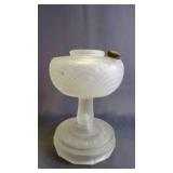 Vintage Aladdin Washington Drape Glass Oil Lamp