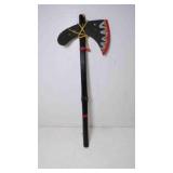 Rubber & Bamboo Novelty Tomahawk Toy