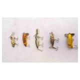 5 Vintage Topwater Bass Lures