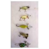 5 Vintage Topwater Bass Lures