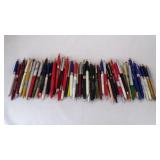 Vintage Clicker Pens - Some w/Advertising