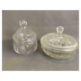 Vintage Avon Clear Pressed Glass Candy Dish