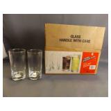 1 Dozen 12oz. Indiana Glass Heavy Base glasses