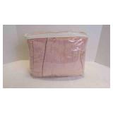 2 Gently Used Fleece Throw & Eye Mask Only Dist.