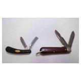 Frost Black Folding Pocket Knife &