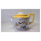Vintage Lusterware Japanese Teapot Floral Design