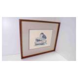 Signed & Numbered Matted & Framed Bird Art