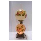 Vintage Victorian Style Floral Parlor Table Lamp