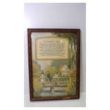 8" X 11" Buckbee Brehm Framed Memory Lane by