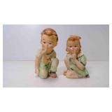 Vintage 2 Occupied Japan Porcelain Figurines