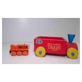 Vintage Sing a Long Musical Stories Wood Train