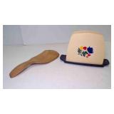 Vintage Wood Butter Paddle & 1970
