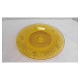 Vintage Authentic "Daisy Amber" Embossed/Etched