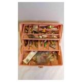 Vintage Plano "Caboodles" 2-Drawer Tackle Box