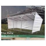 25ï¿½ x 12ï¿½ Metal Livestock Shed