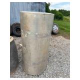 ALUMINUM TANK - 54" X 26" DIAMETER