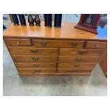 7 DRAWER WOODEN CHEST
