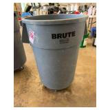 55-gallon plastic trash can