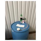 55-gallon plastic drum soap