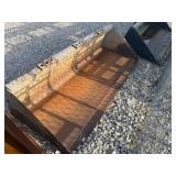 80' skid steer bucket